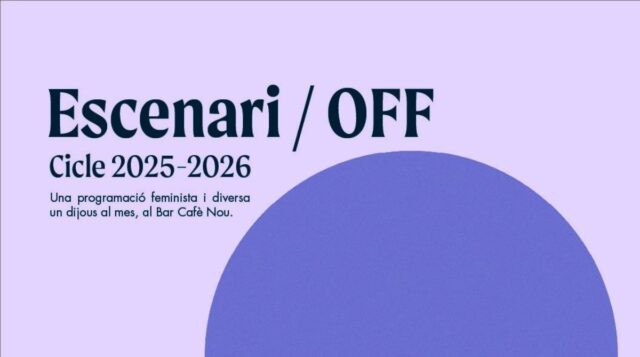 Escenari Off (Imatge del Ajuntament de Mataró)