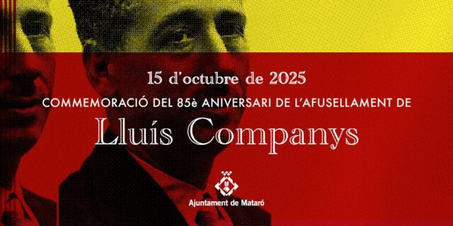 Lluís companys (Imatge del Ajuntament de Mataró)