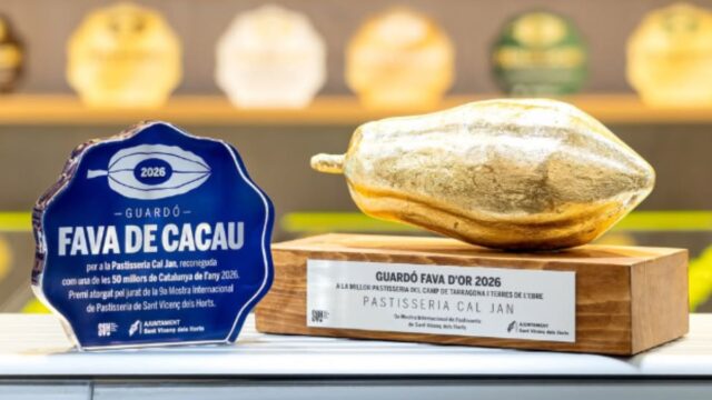 Imatge dels premis rebuts a la pastisseria Cal Jan (via Instagram)