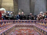 Sigena Màgica presenta un nou fragment del sostre de la Sala Capitular del Monestir