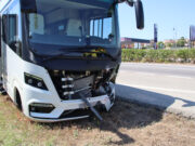 Mor el conductor d’un cotxe en un xoc frontal amb una autocaravana a l’N-340 a Roda de Berà