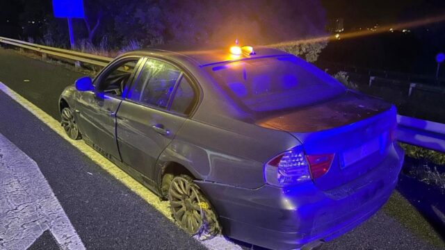 Imatge del cotxe del detingut a Tarragona (Mossos)