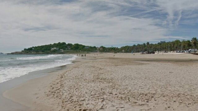 Imatge de la Platja de l'Arrabassada (Tarragona)