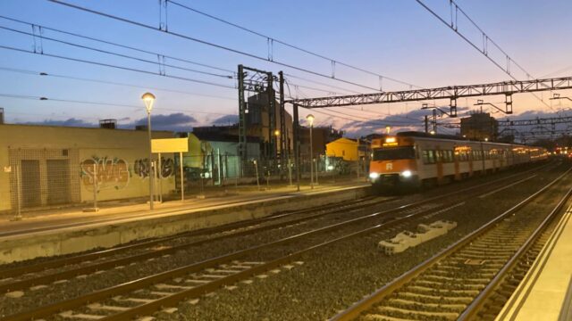 Imatge de l'estació de Rodalies (Torredembarra)